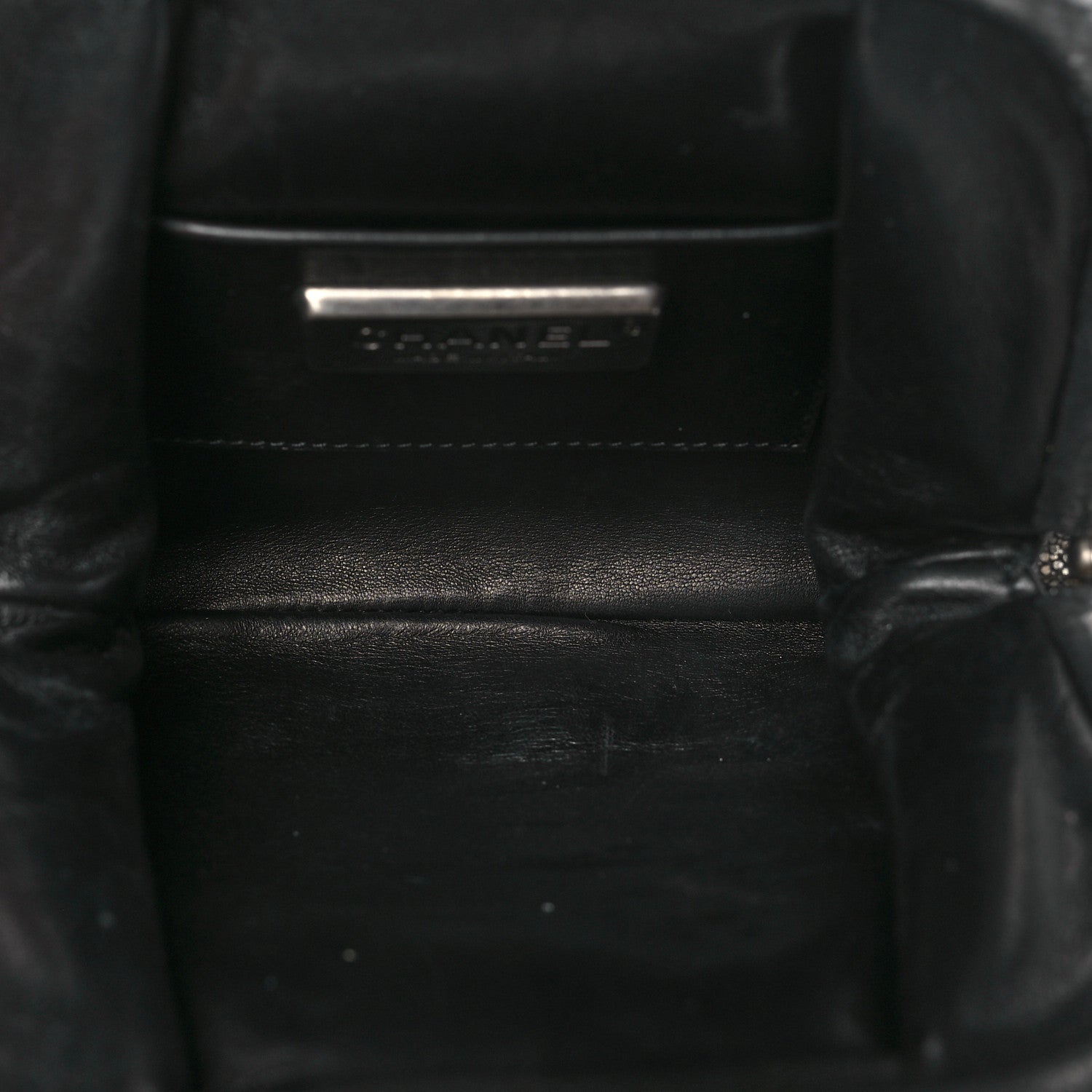 Chanel Stingray Degrade Frame Clutch Silver 5 of 12