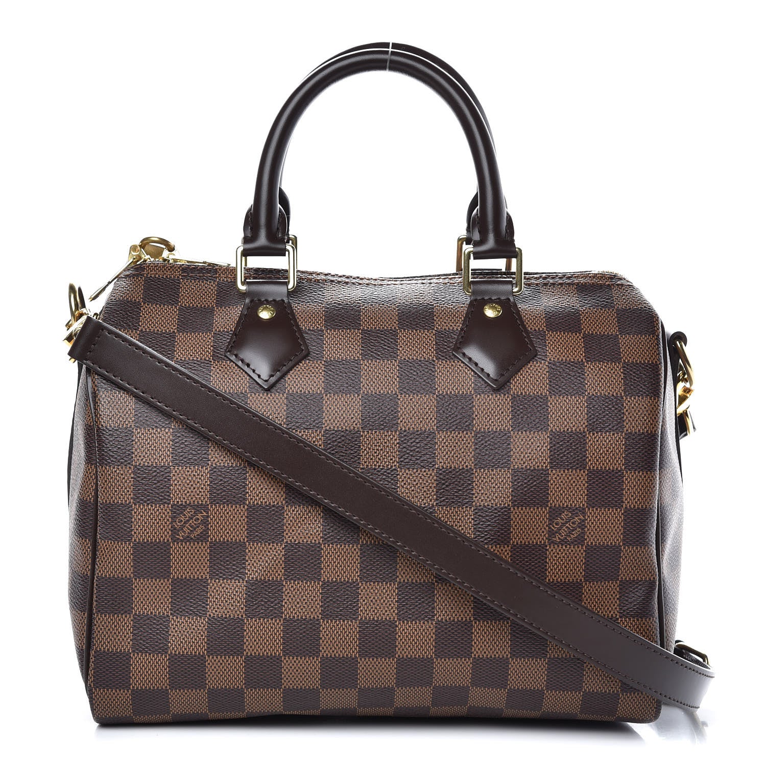 Louis Vuitton Damier Ebene Speedy Bandouliere 25 1 of 8