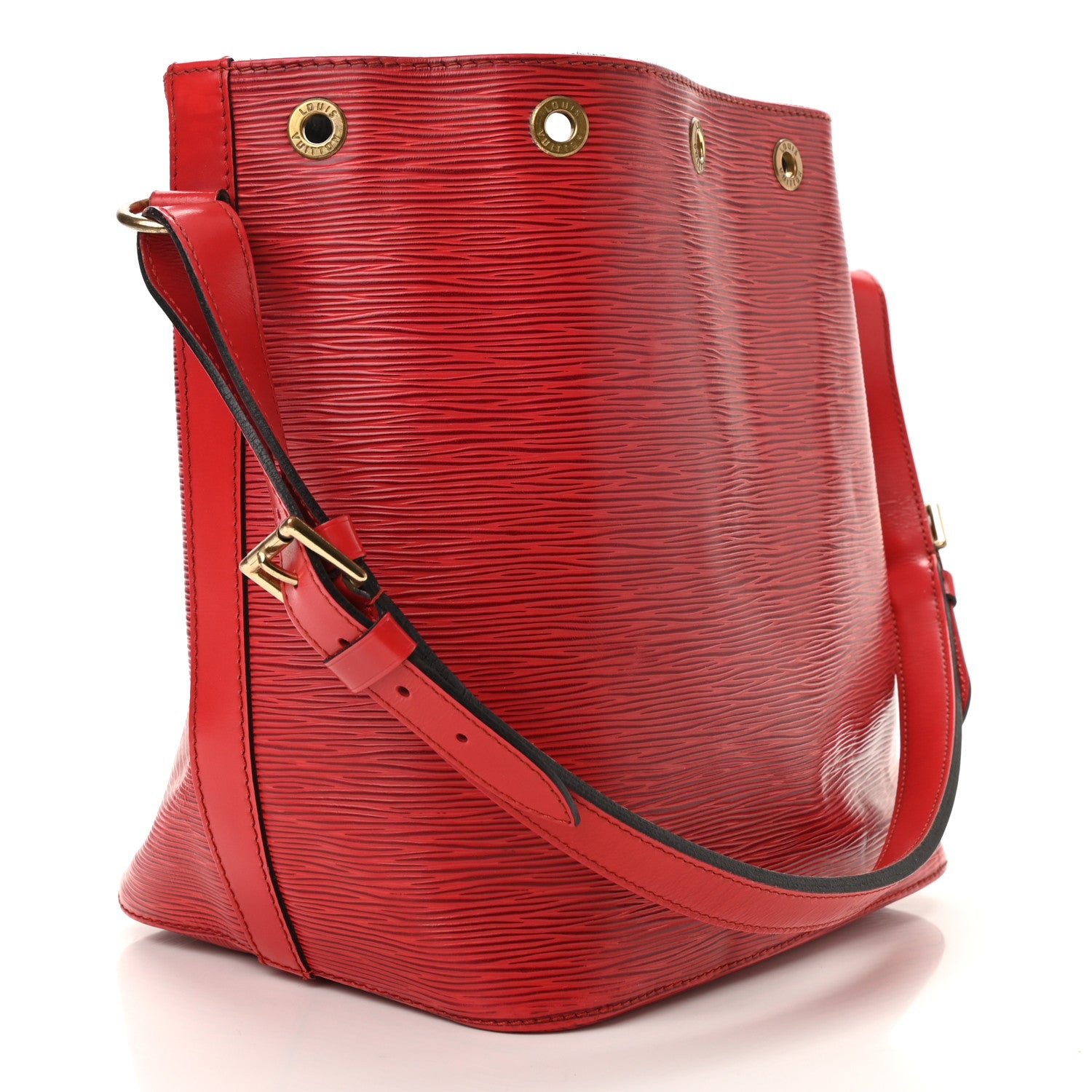 Louis Vuitton Epi Petit Noe Castillan Red 3 of 9