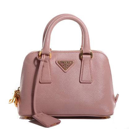 Prada Saffiano Lux Mini Promenade Tote Orchidea 1 of 8