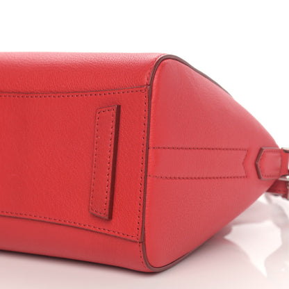 Givenchy Sugar Goatskin Mini Antigona Medium Red 10 of 11