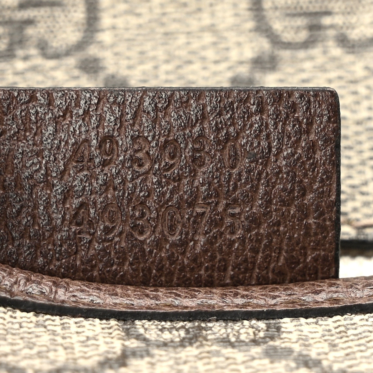 Gucci GG Supreme Monogram Neo Vintage Web Belt Bag Brown 7 of 9