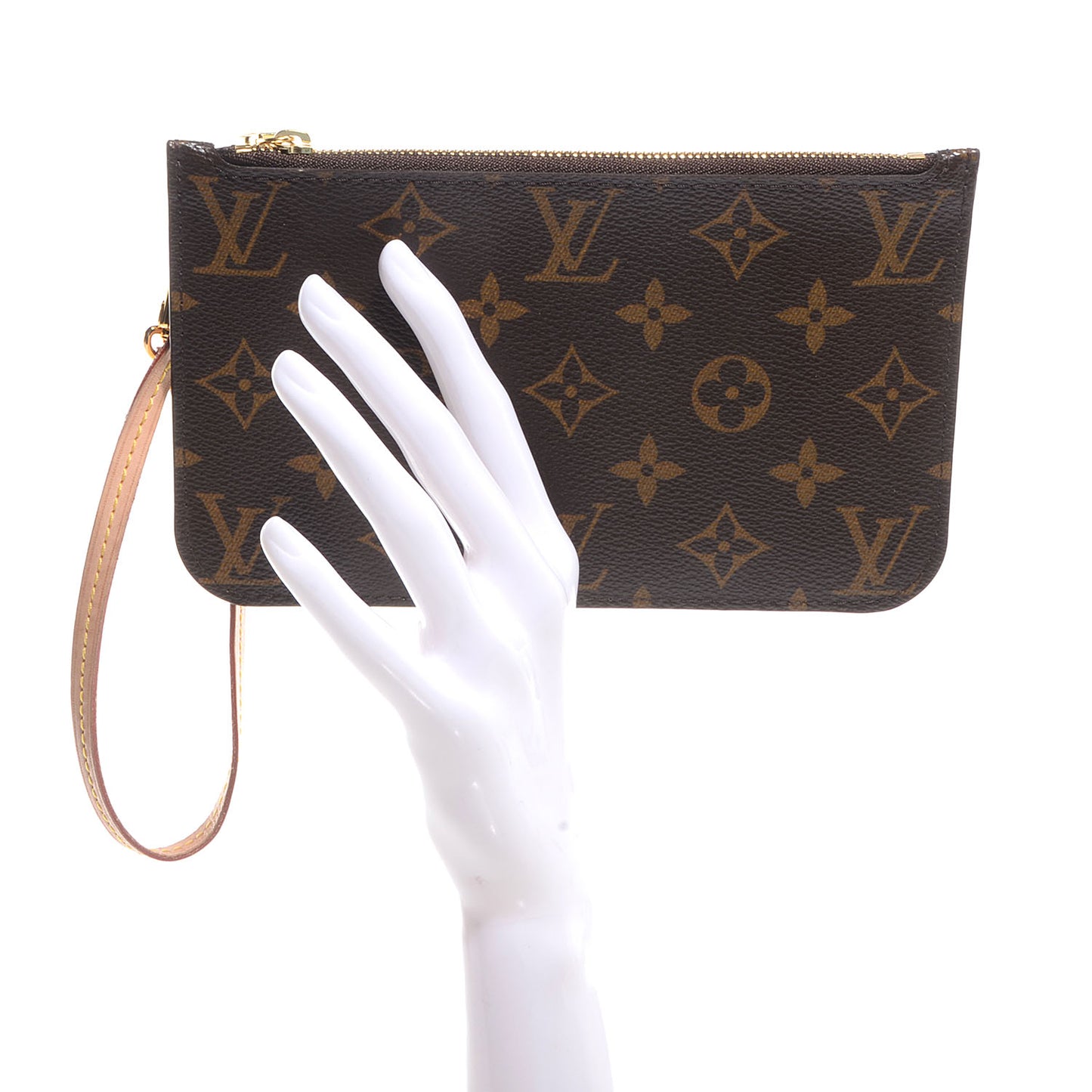 Monogram Neverfull PM Pochette Fuchsia