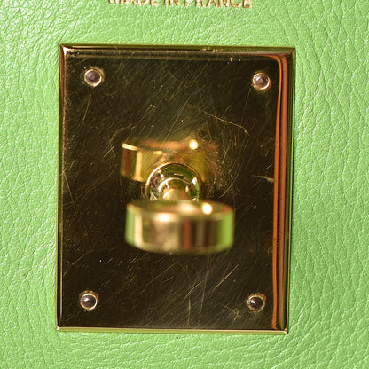 Hermes Veau Gulliver Kelly Retourne 32 Vert Cru 21 of 46
