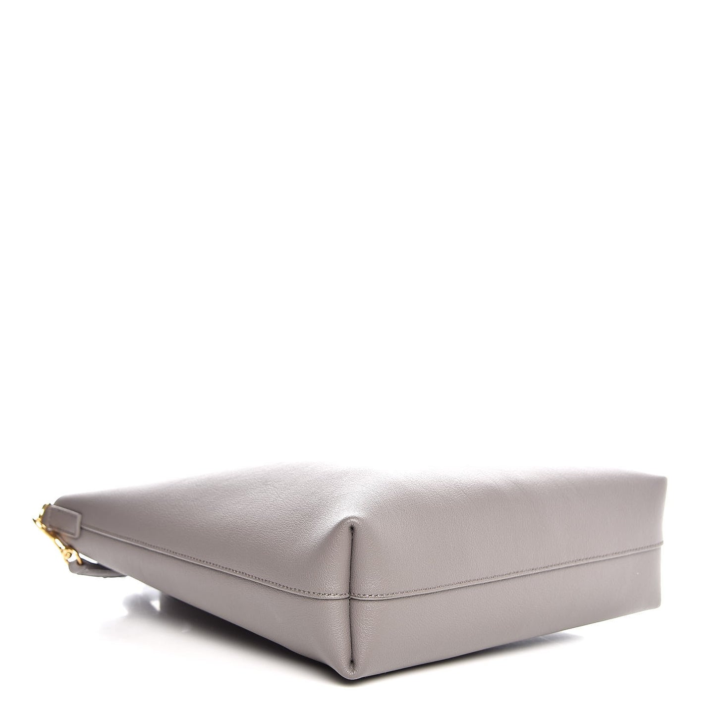 Calfskin Toy Shopping Tote Light Grey