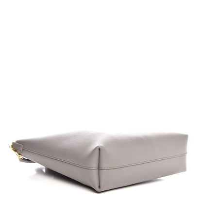 Saint Laurent Calfskin Toy Shopping Tote Light Grey 5 of 8