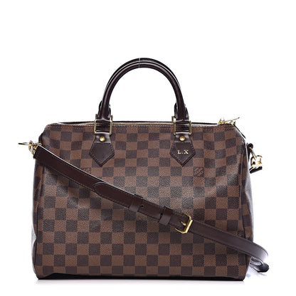 Louis Vuitton Damier Ebene Speedy Bandouliere 30 1 of 11