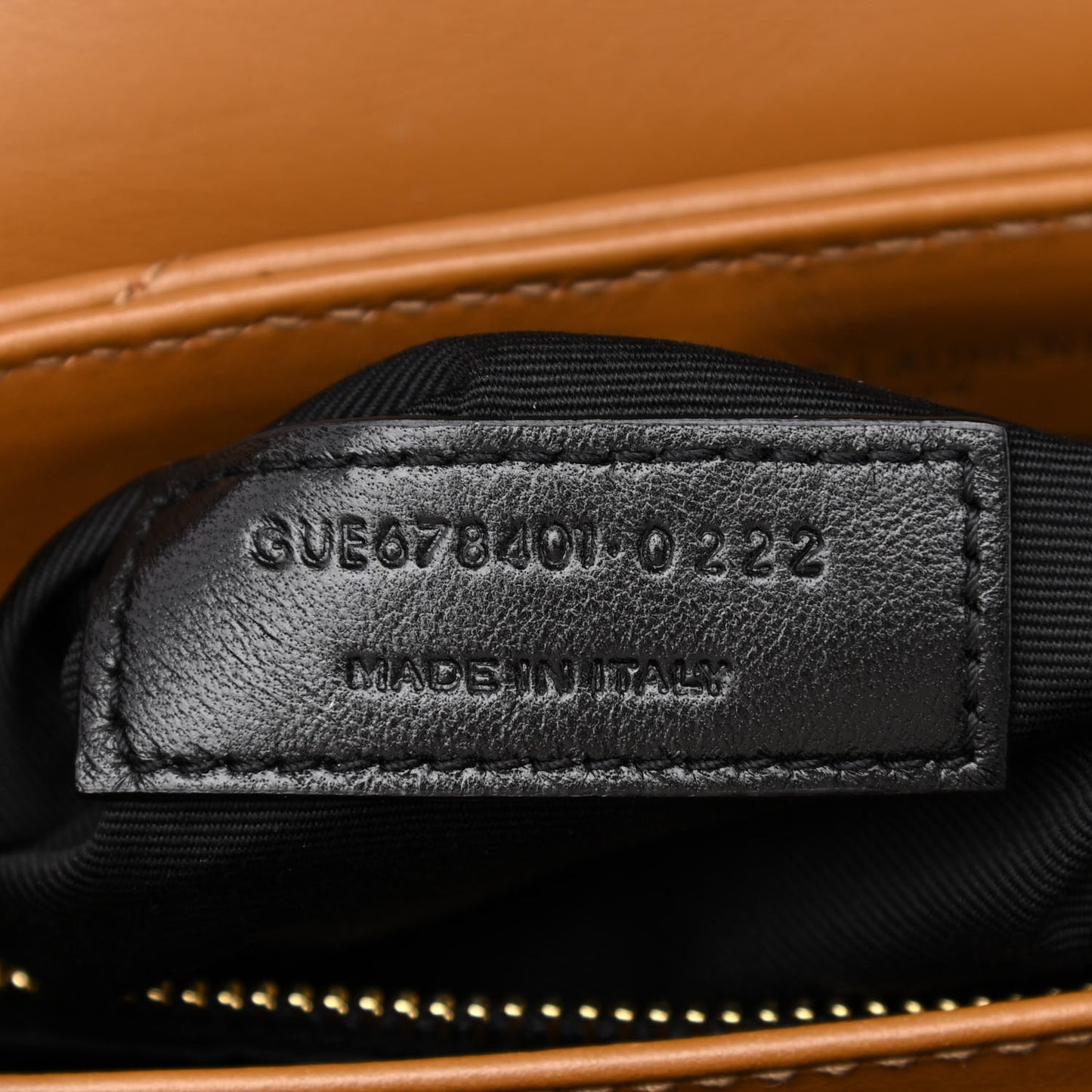 Calfskin Y Quilted Monogram Toy Loulou Crossbody Bag Dark Natural