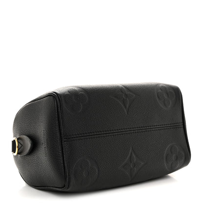 Louis Vuitton Empreinte Monogram Giant Speedy Bandouliere 20 Black 4 of 11