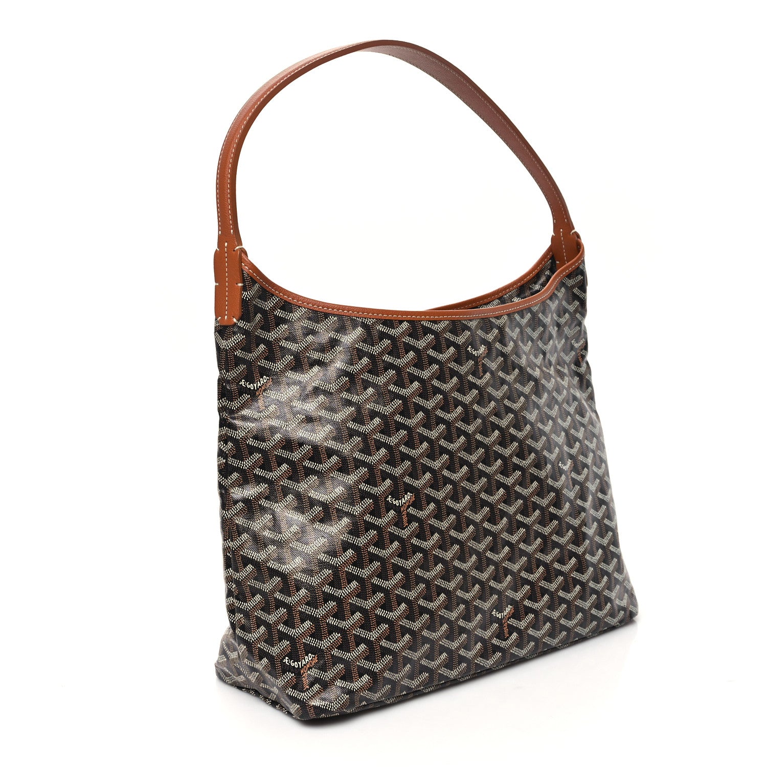 Goyard Goyardine Boheme Hobo Black Gold 4 of 10