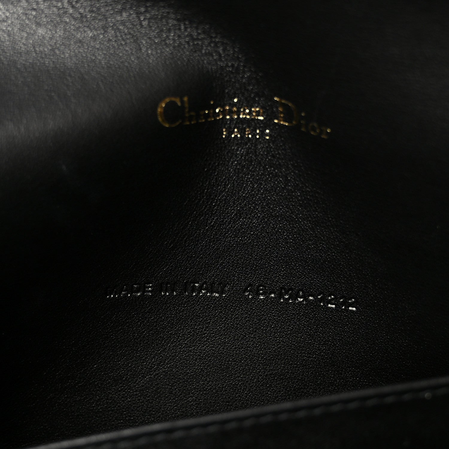Christian Dior Patent Cannage Lady Dior Pouch Black 8 of 14