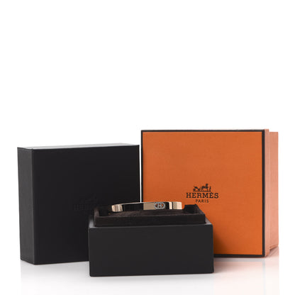 Hermes 18K Rose Gold Diamond PM H D'Ancre Bracelet SH 6 of 6