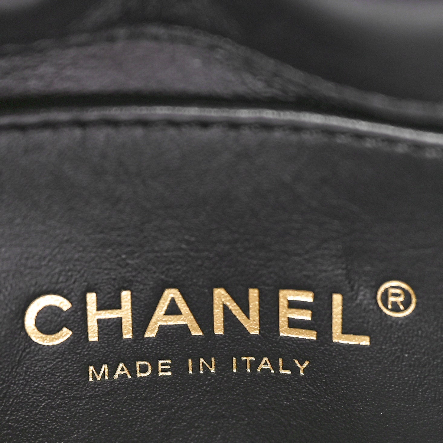 Chanel Lambskin Quilted Mini Color Match Flap Black 6 of 10