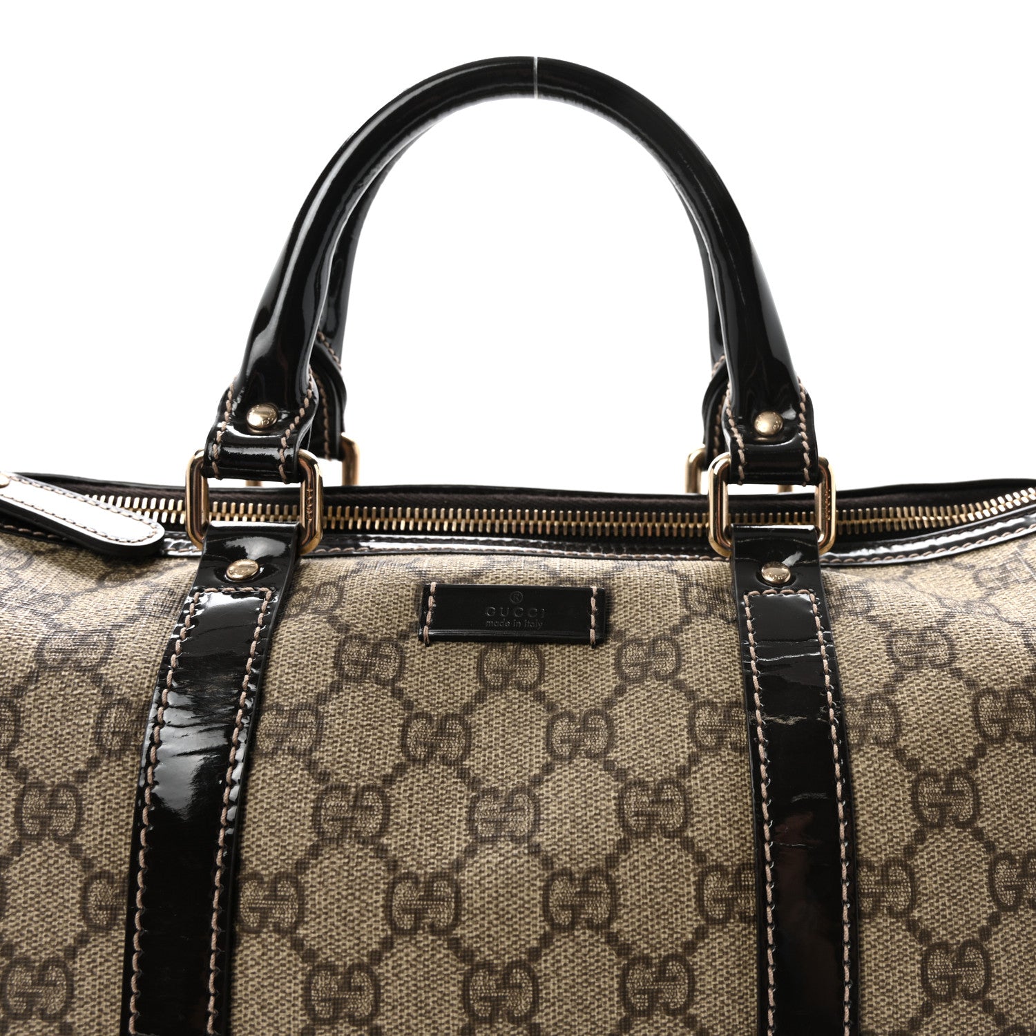 Gucci GG Plus Monogram Medium Joy Boston Dark Brown 8 of 10