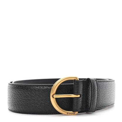 Gucci Dollar Pigprint 40mm Belt 85 34 Black 1 of 5