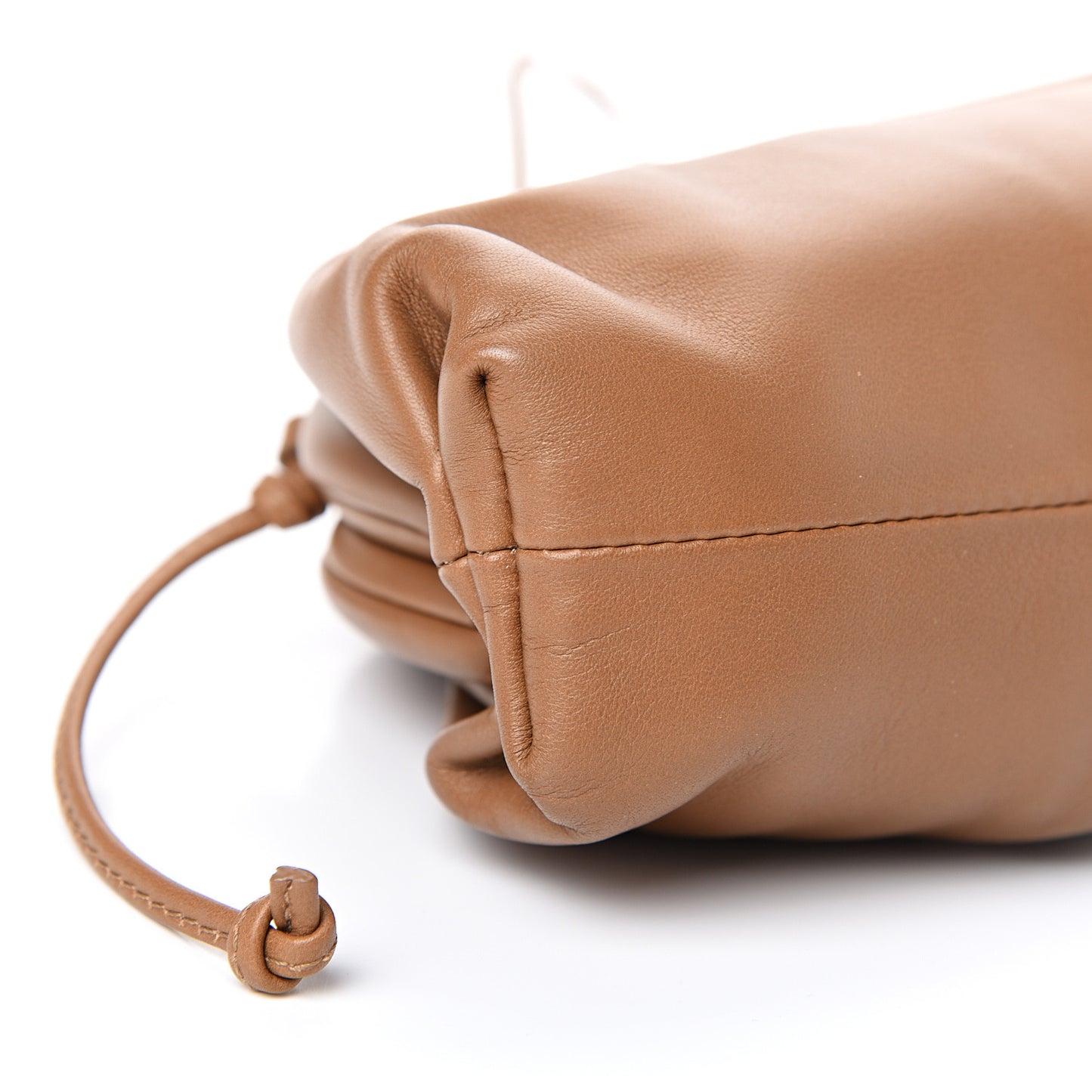 Butter Calfskin The Mini Pouch Camel