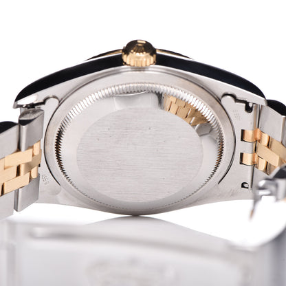 Rolex Stainless Steel 18K Yellow Gold 36mm Oyster Perpetual Datejust Watch Champagne 16233 6 of 6