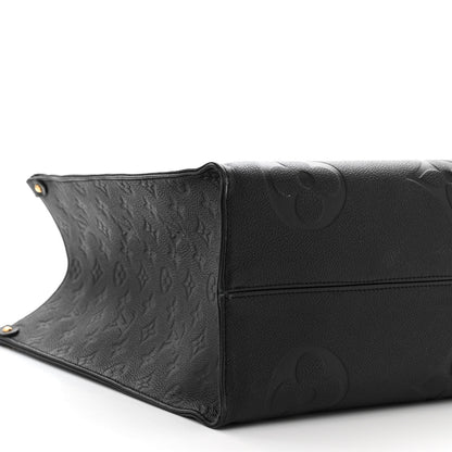 Louis Vuitton Empreinte Monogram Giant Onthego GM Black 8 of 10