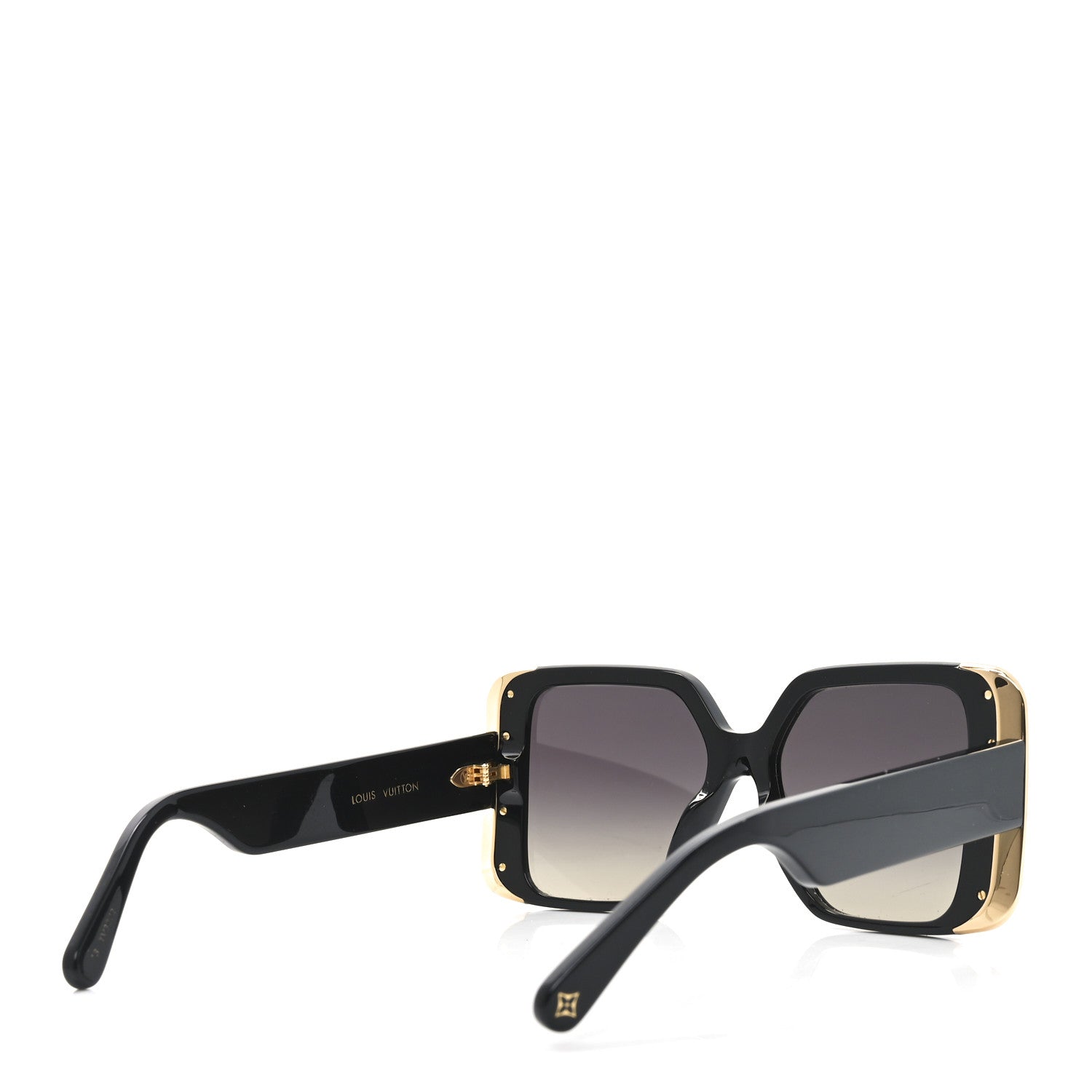Louis Vuitton Acetate LV Moon Square Sunglasses Z1664W Black 4 of 8