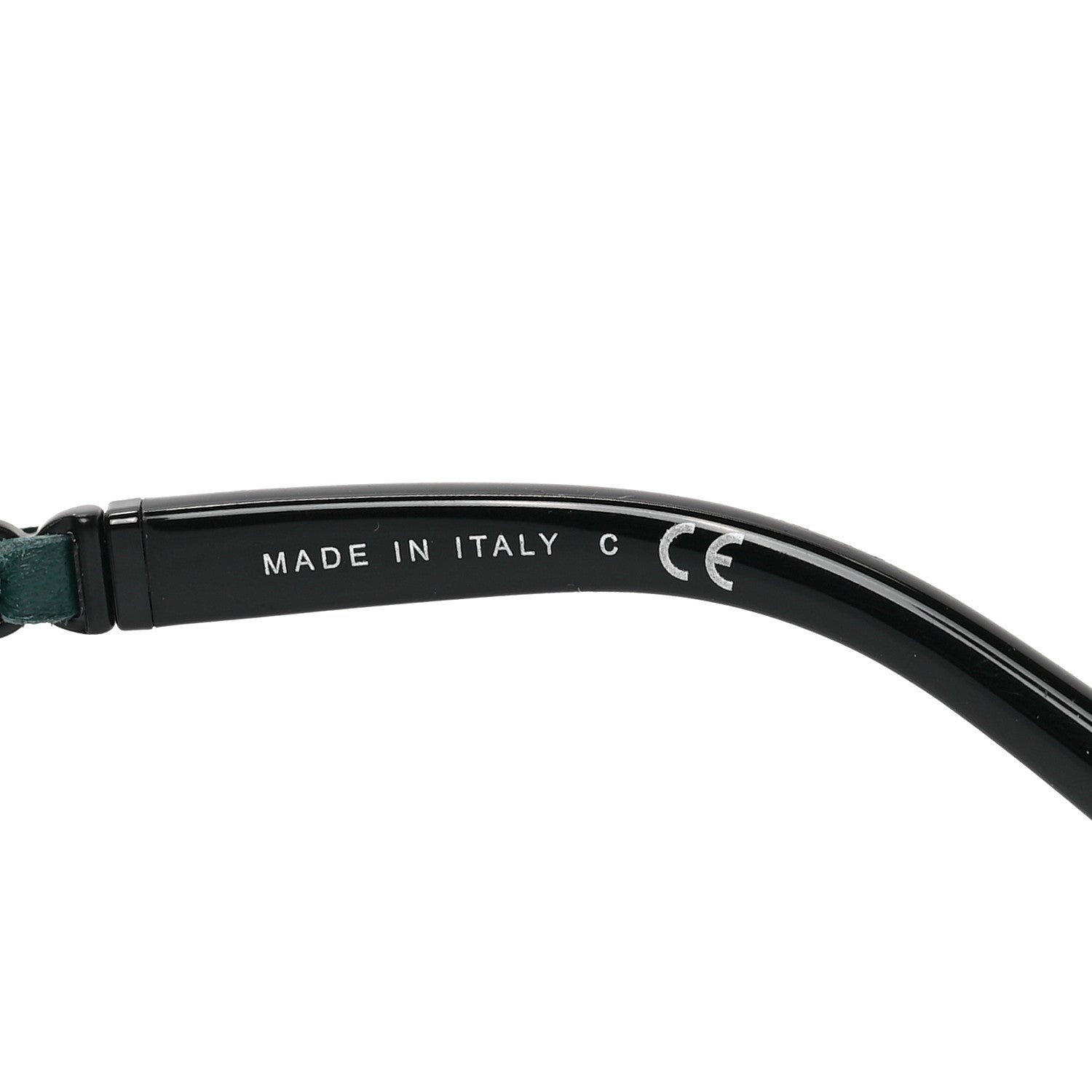 Chanel Metal Calfskin Round Chain Sunglasses 4265-Q Black 6 of 7
