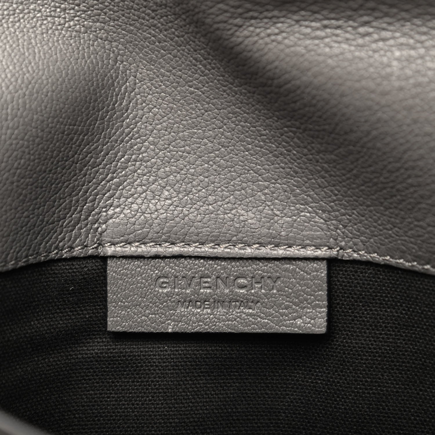 Givenchy Sugar Goatskin Medium Antigona Envelope Clutch Grey 6 of 7