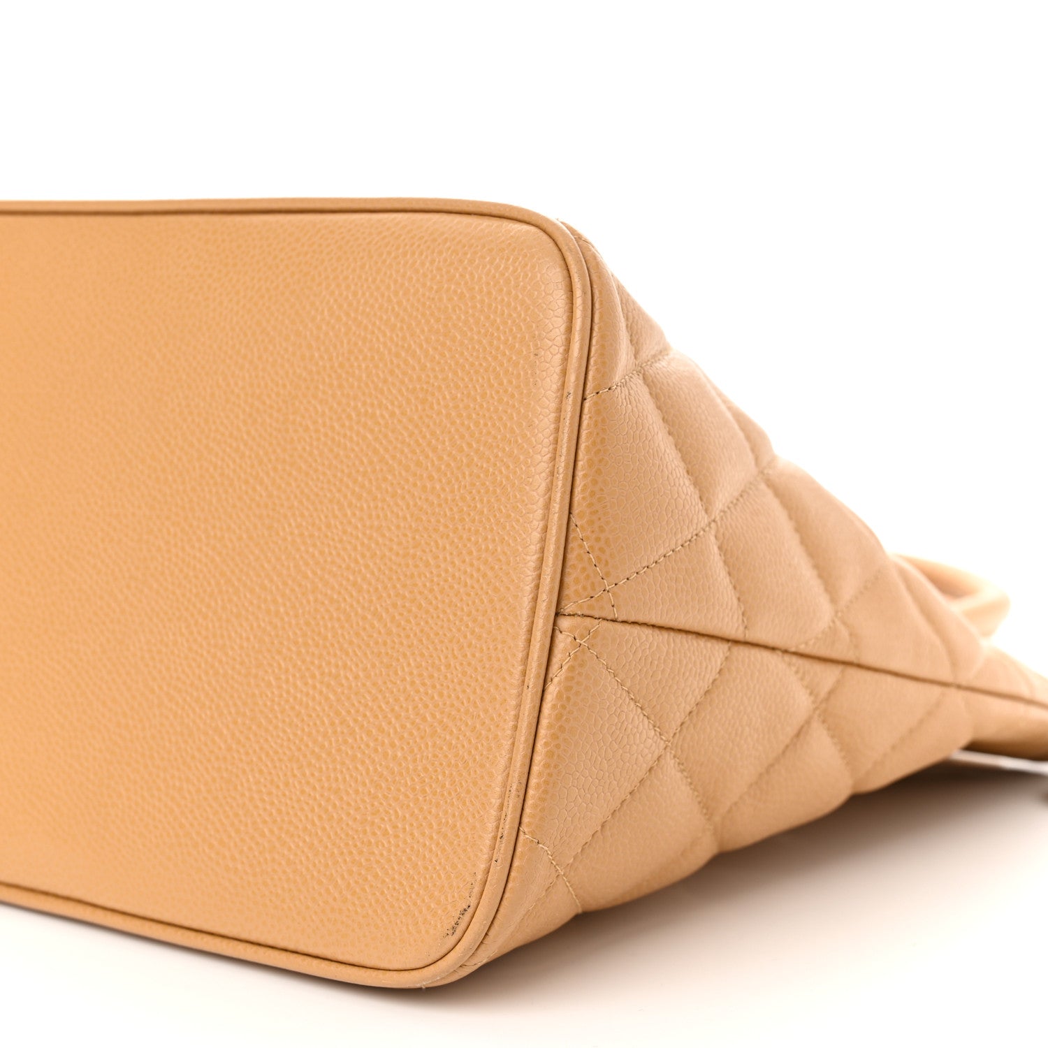 Chanel Caviar Quilted Medallion Tote Beige 10 of 13