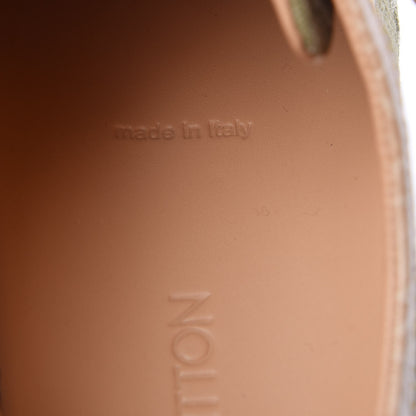 Louis Vuitton Monogramouflage Crocodile Embossed Sneakers 37 11 of 11