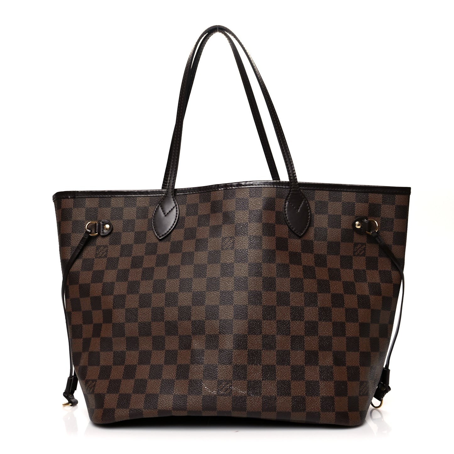 Damier Ebene Neo Neverfull MM Rose Ballerine
