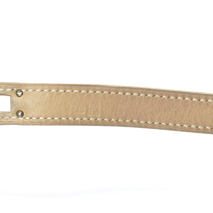 Hermes Tadelakt Kelly Double Tour Bracelet S Argile 4 of 8