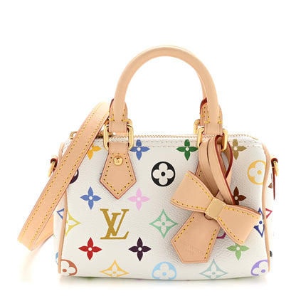 Louis Vuitton LV X TM Monogram Multicolor Nano Speedy White 1 of 11