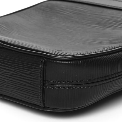 Louis Vuitton Epi Danube Slim PM Black 8 of 11