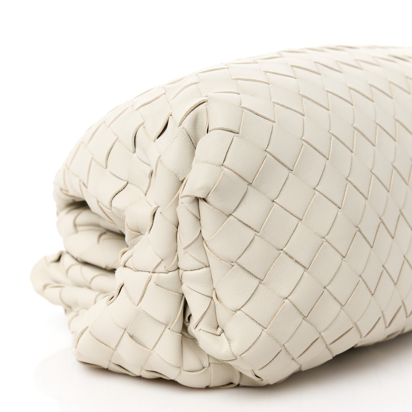 Nappa Maxi Intrecciato The Pouch Oversized Clutch Plaster