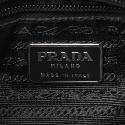 Prada Tessuto Nylon Shoulder Bag Black 6 of 9