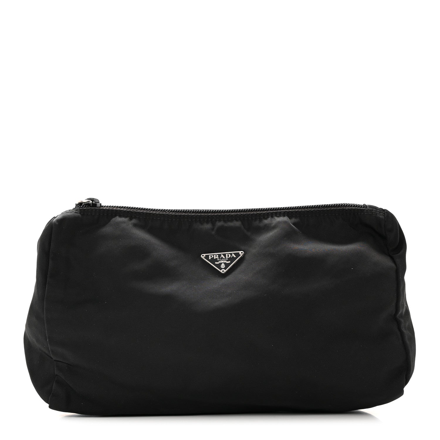 Prada Nylon Tessuto Pouch Black 1 of 8