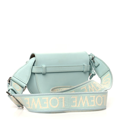 Loewe Calfskin Jacquard Mini Gate Dual Bag Abyss Blue 3 of 11