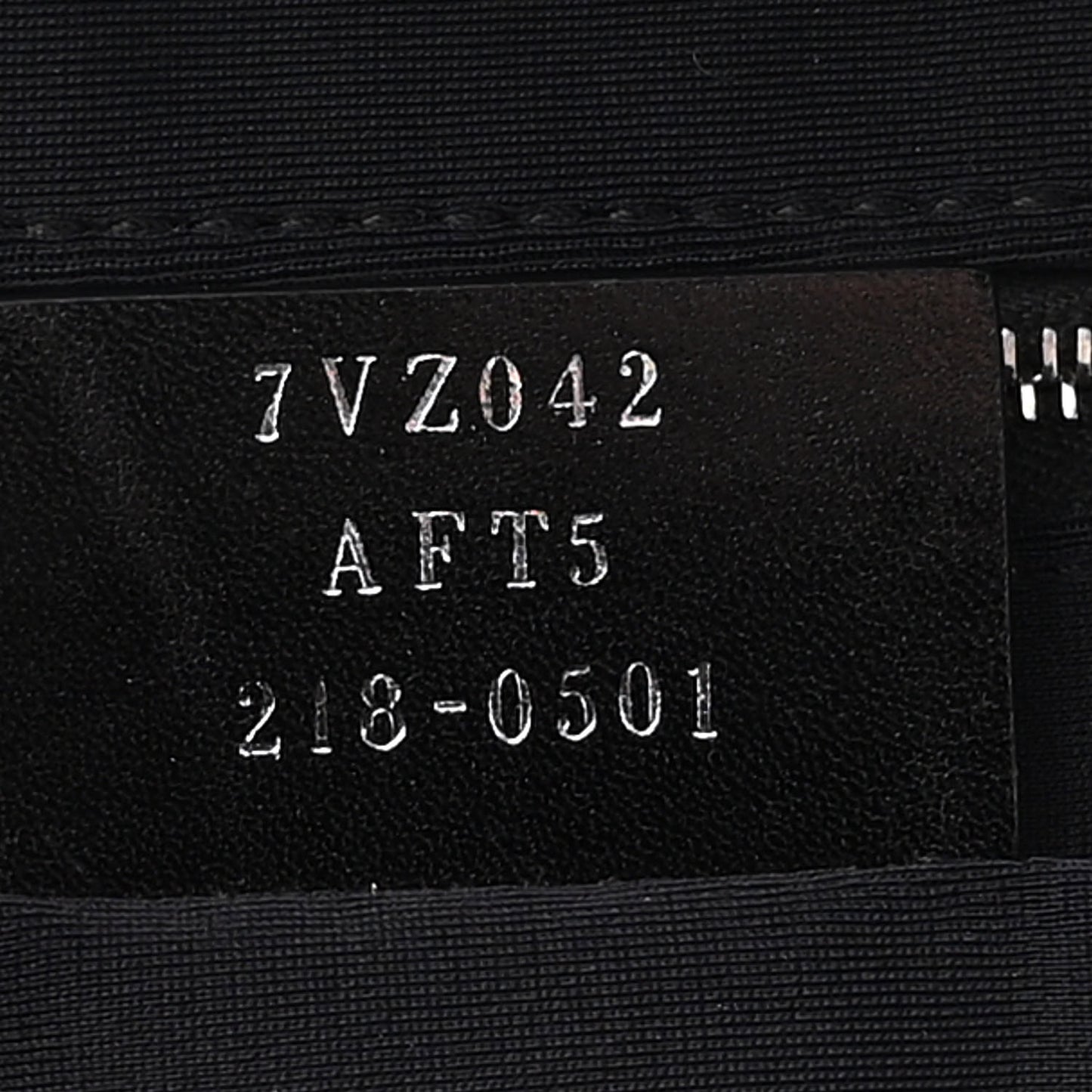 X SARAH COLEMAN Fabric Jacquard Vitello Grace Light Woven Lanyard FF Vertigo Pouch Pocket Backpack Tobacco Moro Black