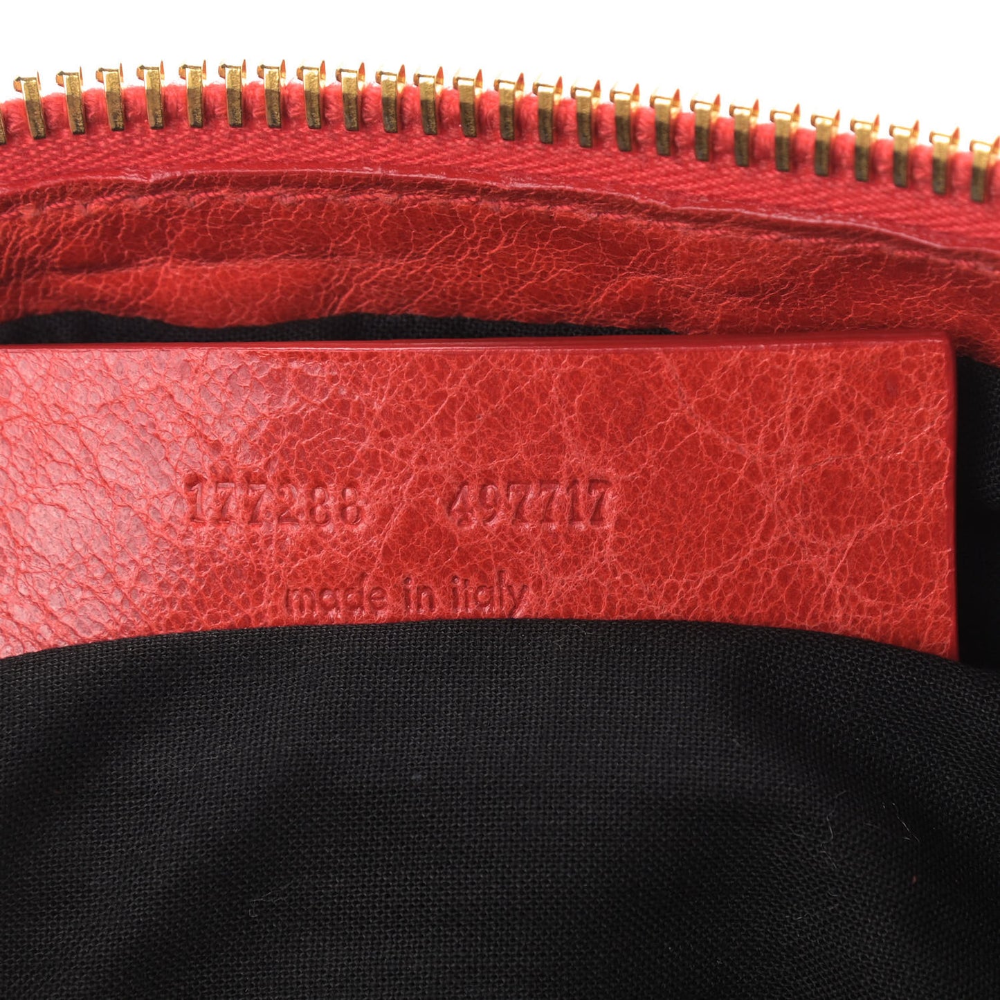 Agneau Giant 21 Gold Hardware Hobo Vermillion