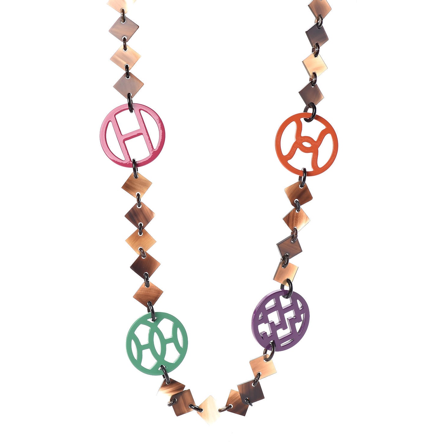 Buffalo Horn Lacquer Deva Necklace
