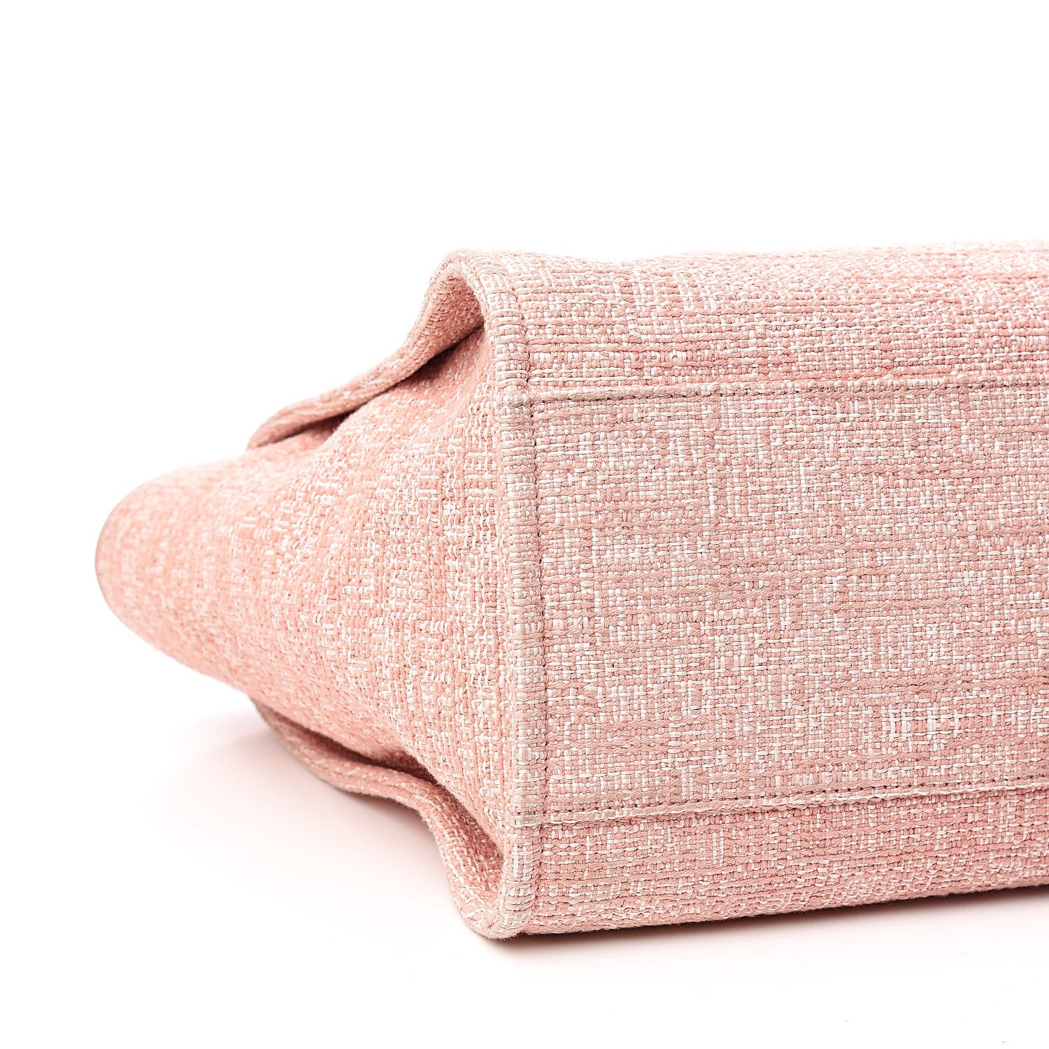 Chanel Canvas Medium Deauville Tote Pink 8 of 11