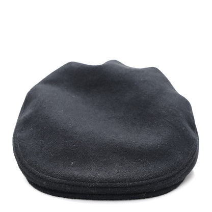 Hermes Cashmere Cap 58 Black 3 of 8
