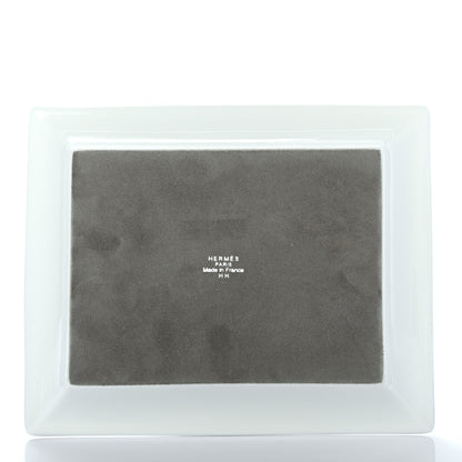Hermes Porcelain Mosaique Au 24 Platine Change Tray 3 of 5