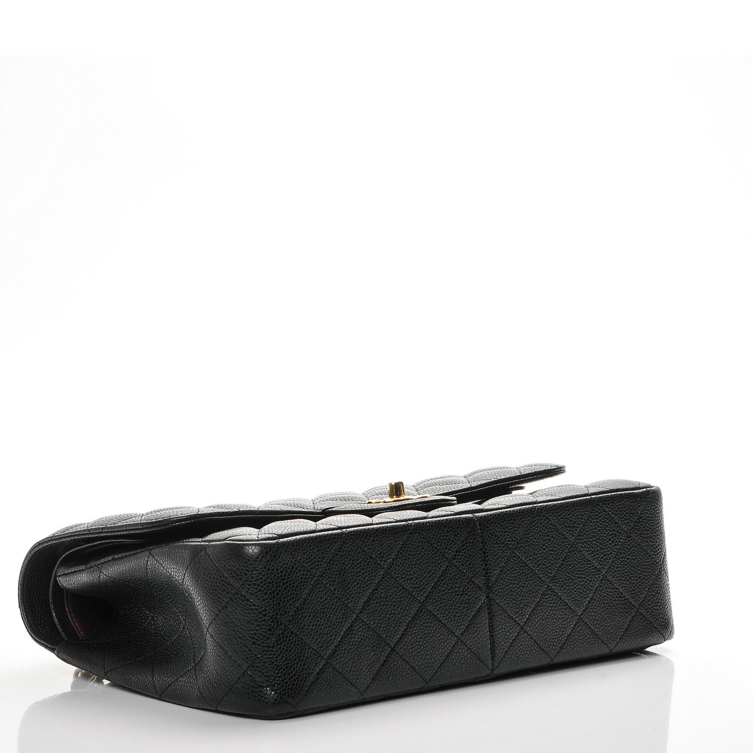 Chanel Caviar Quilted Jumbo Double Flap Black 4 of 7