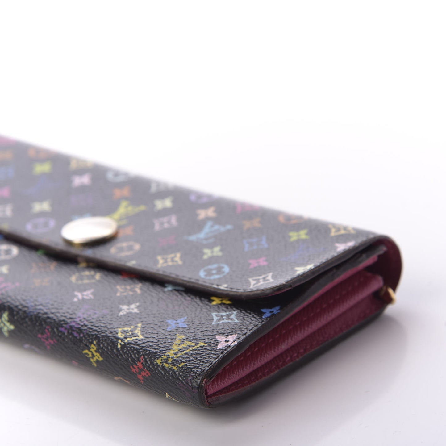 Monogram Multicolor Sarah Wallet Black Grenade