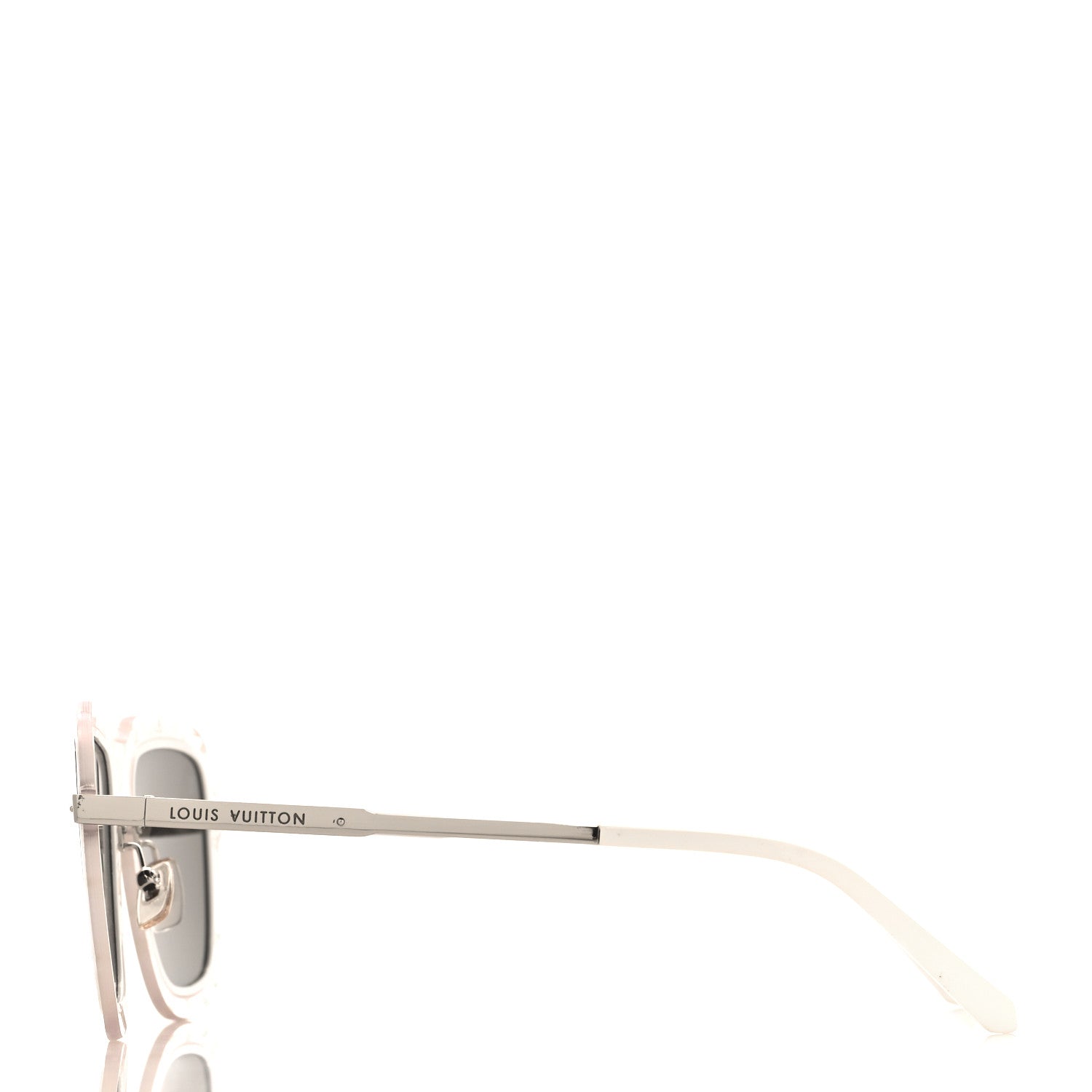 Louis Vuitton Acetate Monogram Sunglasses Z1472U Clear 3 of 7