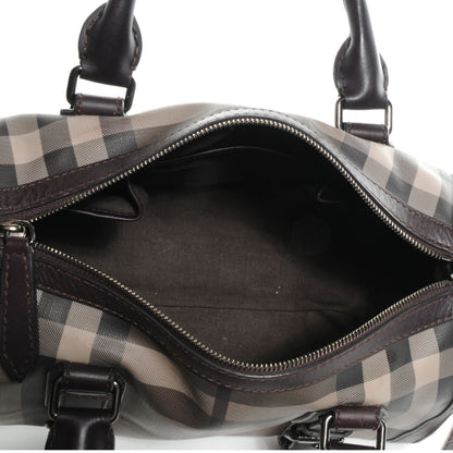 Burberry Smoked Check Bowler Bag Brown 5 of 12