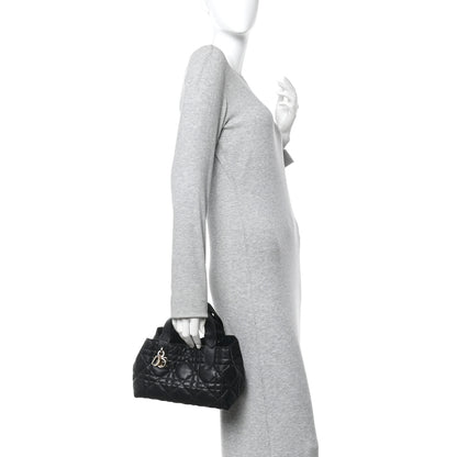 Christian Dior Calfskin Macrocannage Small Toujours Black 2 of 11