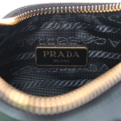 Prada Saffiano Lux Re-Edition 2005 Shoulder Bag Black 8 of 9