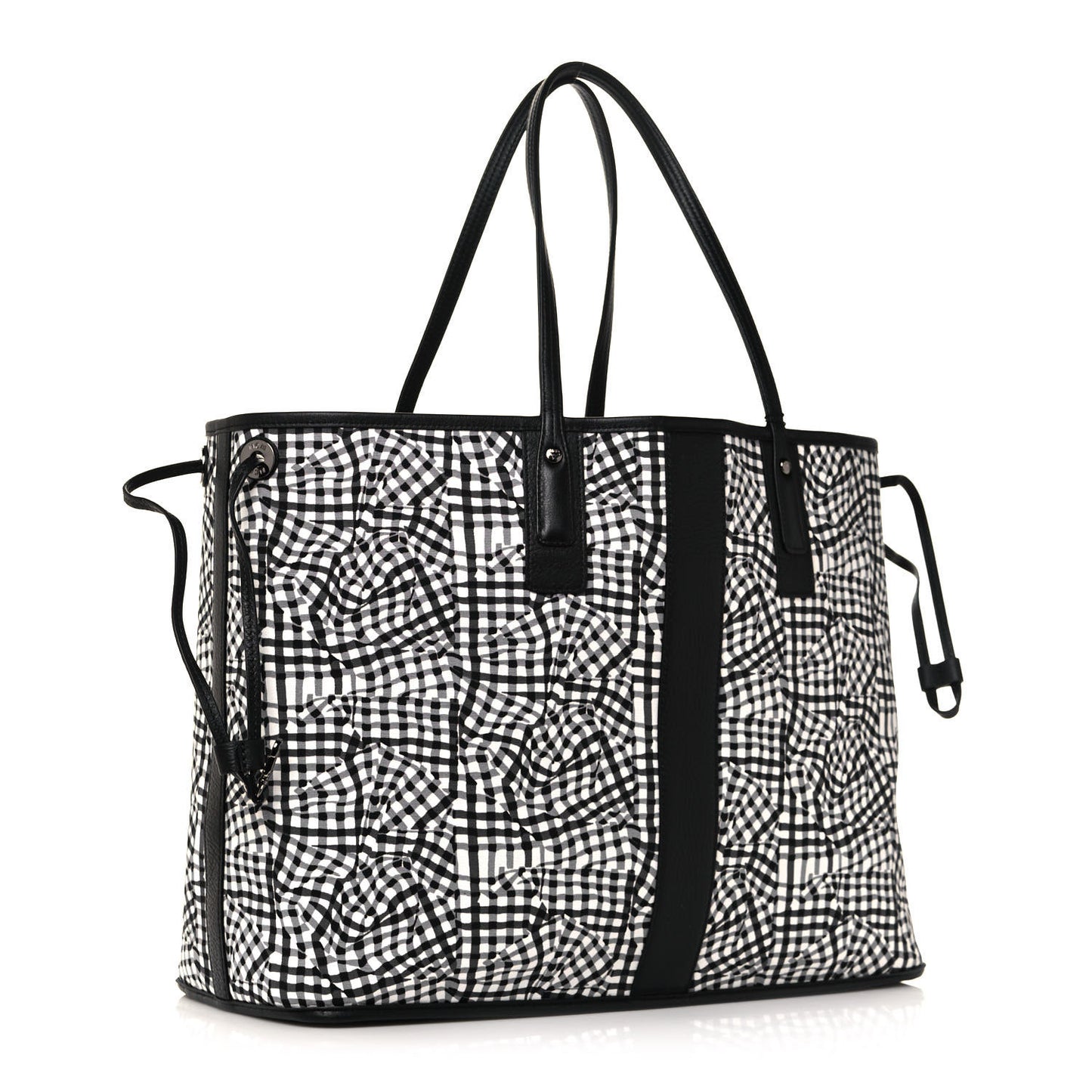 Visetos Medium Liz Reversible Shopper Tote Black