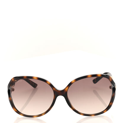 Gucci Acetate Oversized Butterfly Sunglasses GG 0076S Havana 2 of 8