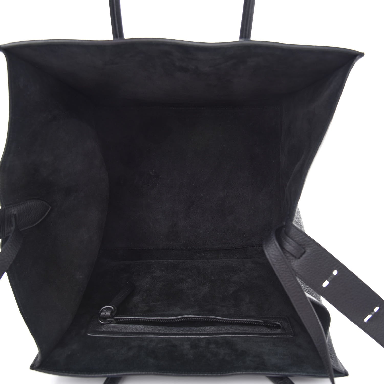 Celine Supple Calfskin Medium Phantom Luggage Black 5 of 11